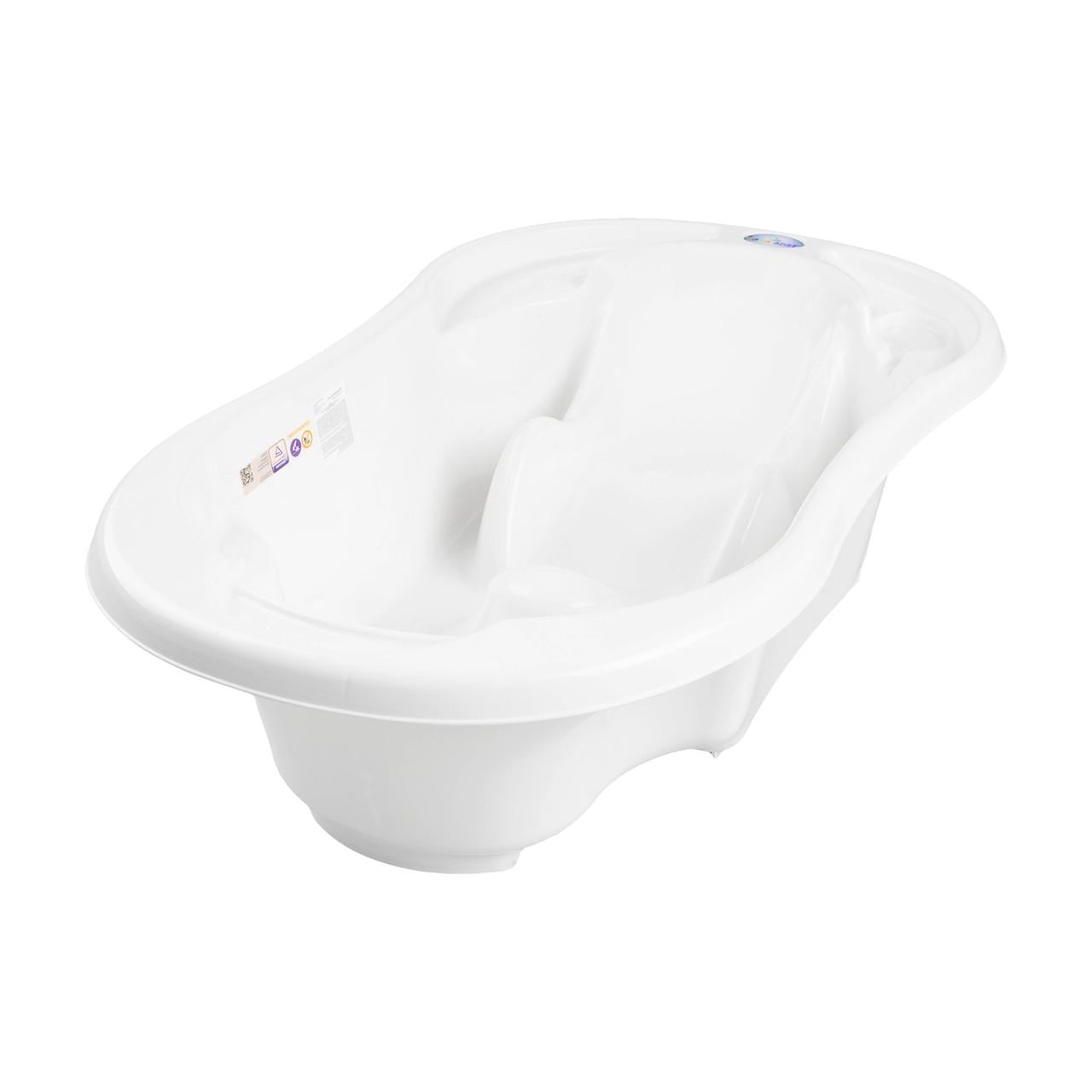 Ванночка Tega Baby Комфорт 2в1 анатомическая Белый (5902963011879 TG-011-103) Ванночка Tega Baby Комфорт 2в1 анатомическая Белый (5902963011879 TG-011-103)