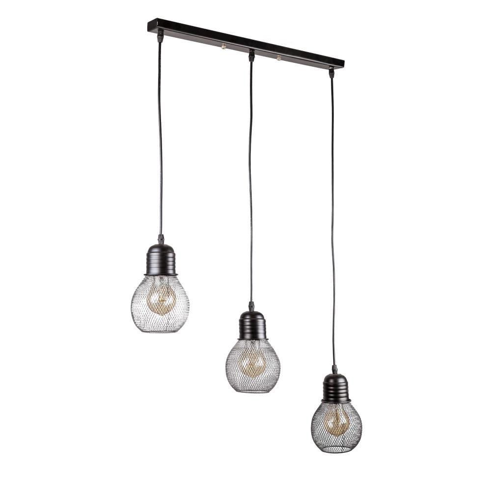 Підвісний світильник в стилі лофт 907004F-3 BK 500 Чорний