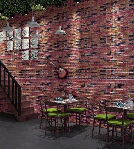 3D-панель декоративная самоклеящаяся под Екатеринославский кирпич 700x770x2 мм (BPN2-009) - фото 2 3D-панель декоративная самоклеящаяся под Екатеринославский кирпич 700x770x2 мм (BPN2-009) - фото 2