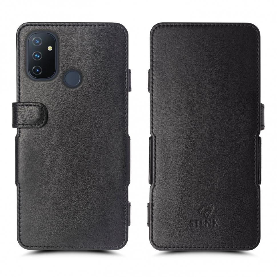 Чехол книжка Stenk Prime для OnePlus Nord N100 Черный (68075)