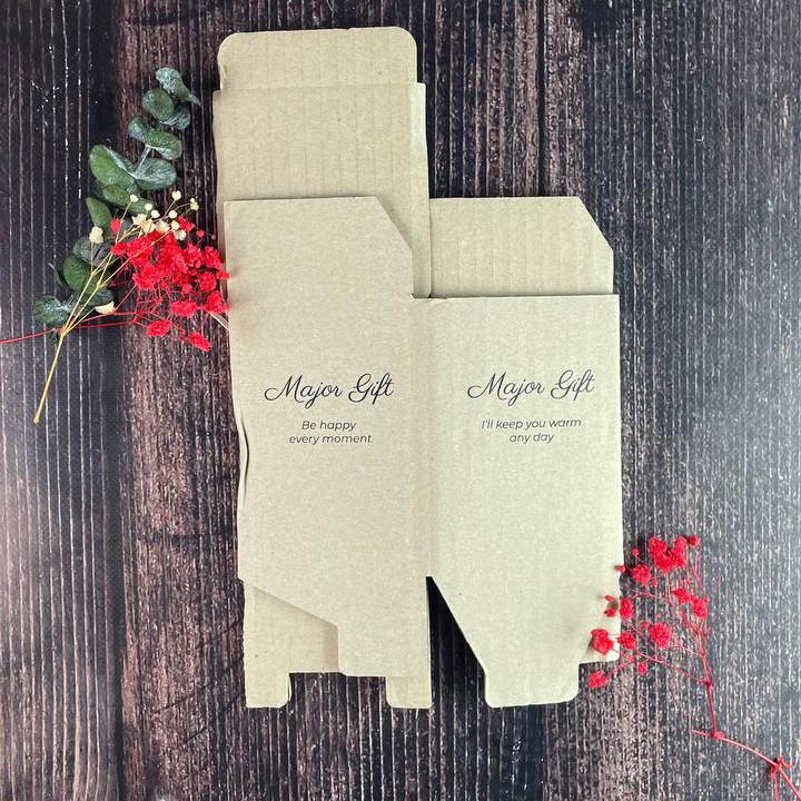 Коробка самозбірна Major Gift Крафт 90х90х120 мм (1327)