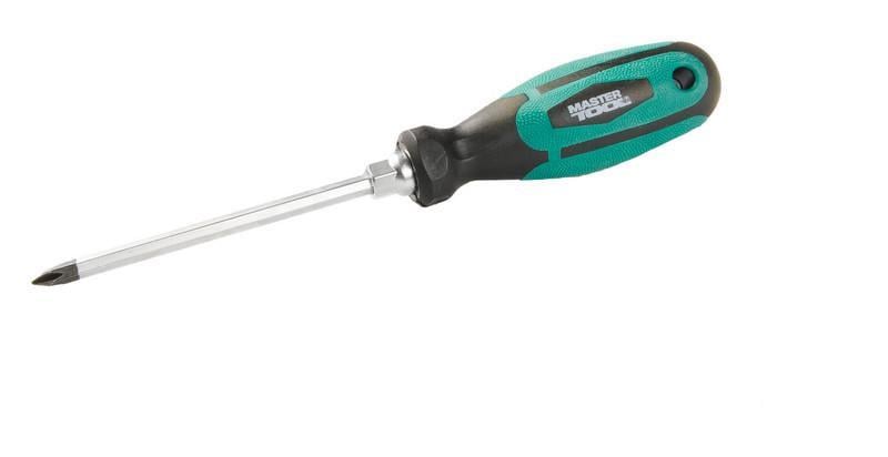 Отвертка крестовая усиленная Mastertool РН1 100 мм (45-8110)