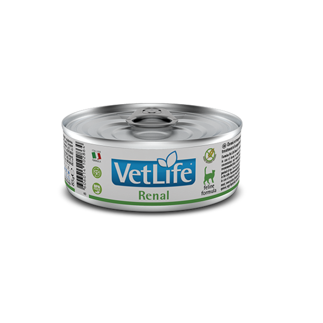 Корм для кошек влажный Фарміна Vet Life Renal для поддержания функции почек 85 г (02864)