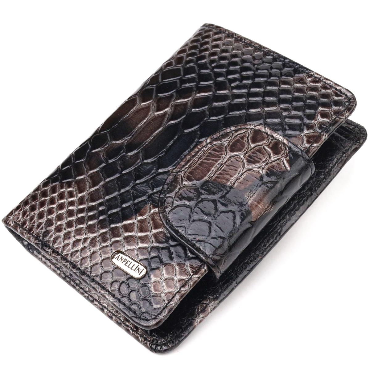 Гаманець жіночий CANPELLINI Wallet 21676 шкіра з тисненням під змію Різнокольоровий
