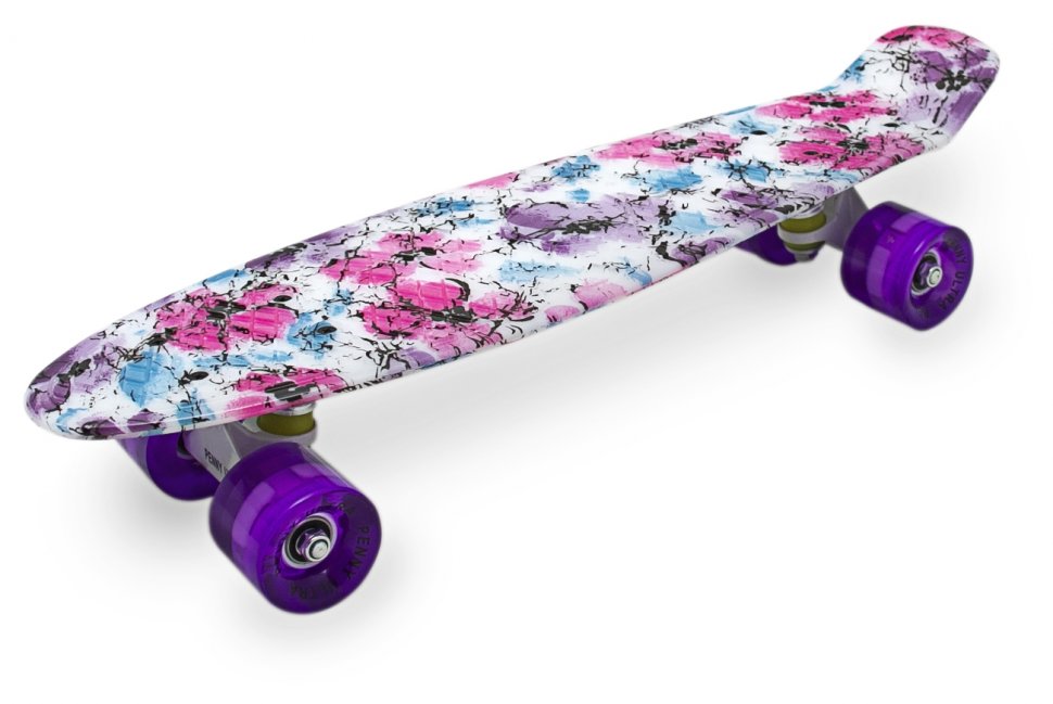 Пенниборд SkateX Penny Zetta Flowers 22" Пенниборд SkateX Penny Zetta Flowers 22"