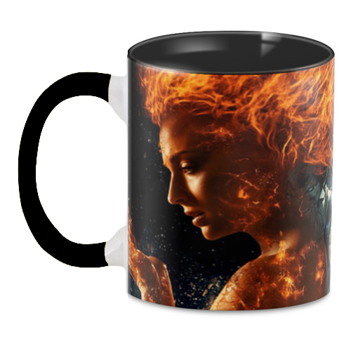 Чашка GeekLand X-Men Dark Phoenix Черный 330 мл (XM.02.30)