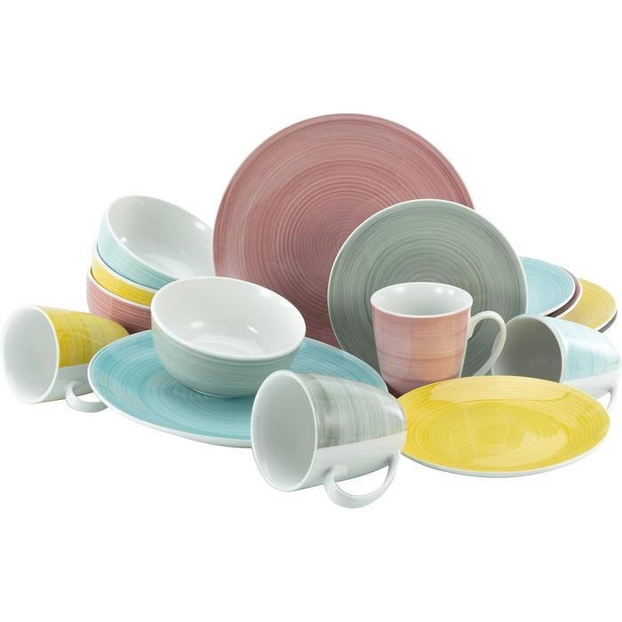 Столовий сервіз Creatable Pastello на 4 персони 16 пр. (33494226) Столовий сервіз Creatable Pastello на 4 персони 16 пр. (33494226)