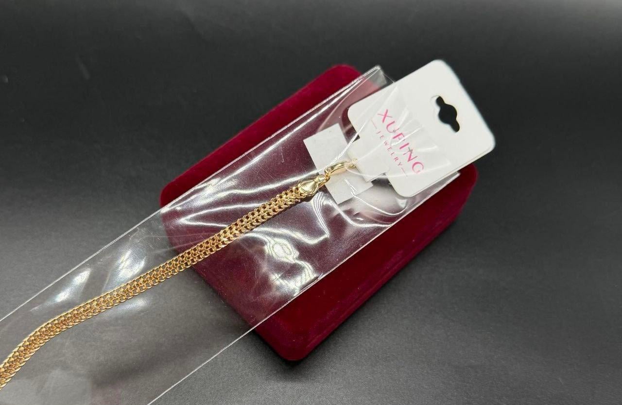 Браслет на руку женский Xuping из медицинского золота 19 см Золотой (2902499930)