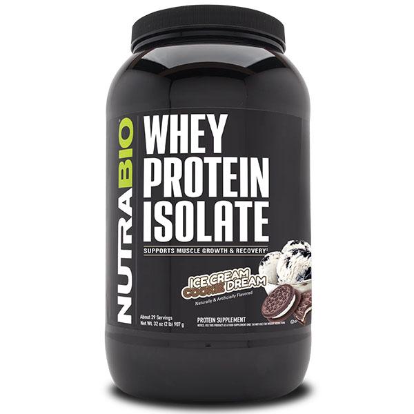 Протеин NutraBio Whey Protein Isolate 907 г 29 порций Ice Cream Cookie Dream (000027248) Протеин NutraBio Whey Protein Isolate 907 г 29 порций Ice Cream Cookie Dream (000027248)