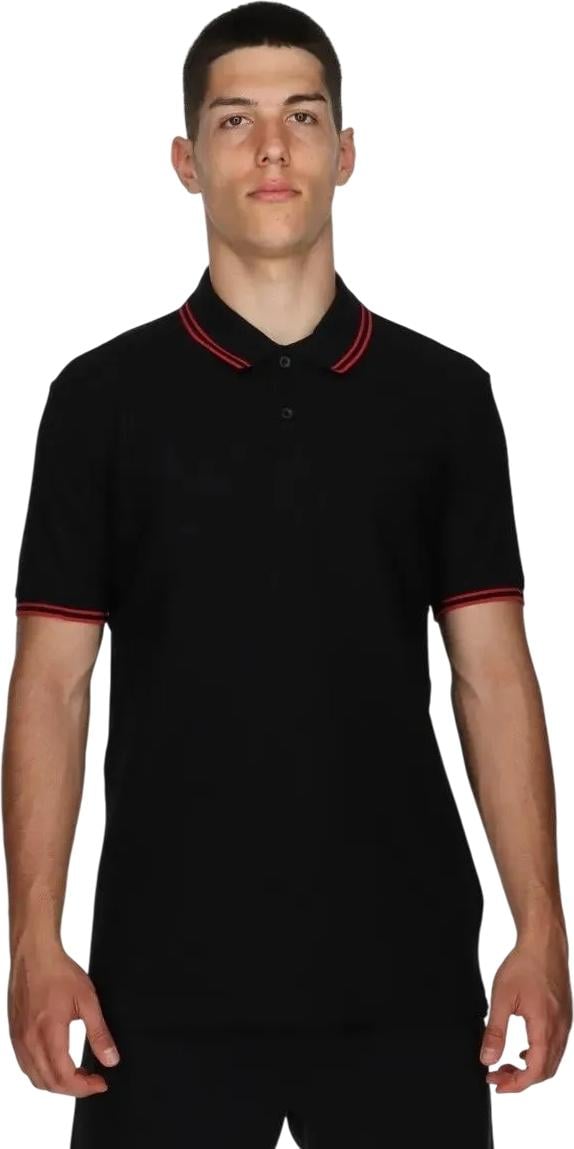 Теніска Lotto POLO CLASSICA I 219238/AW9 2XL Чорно-червоний