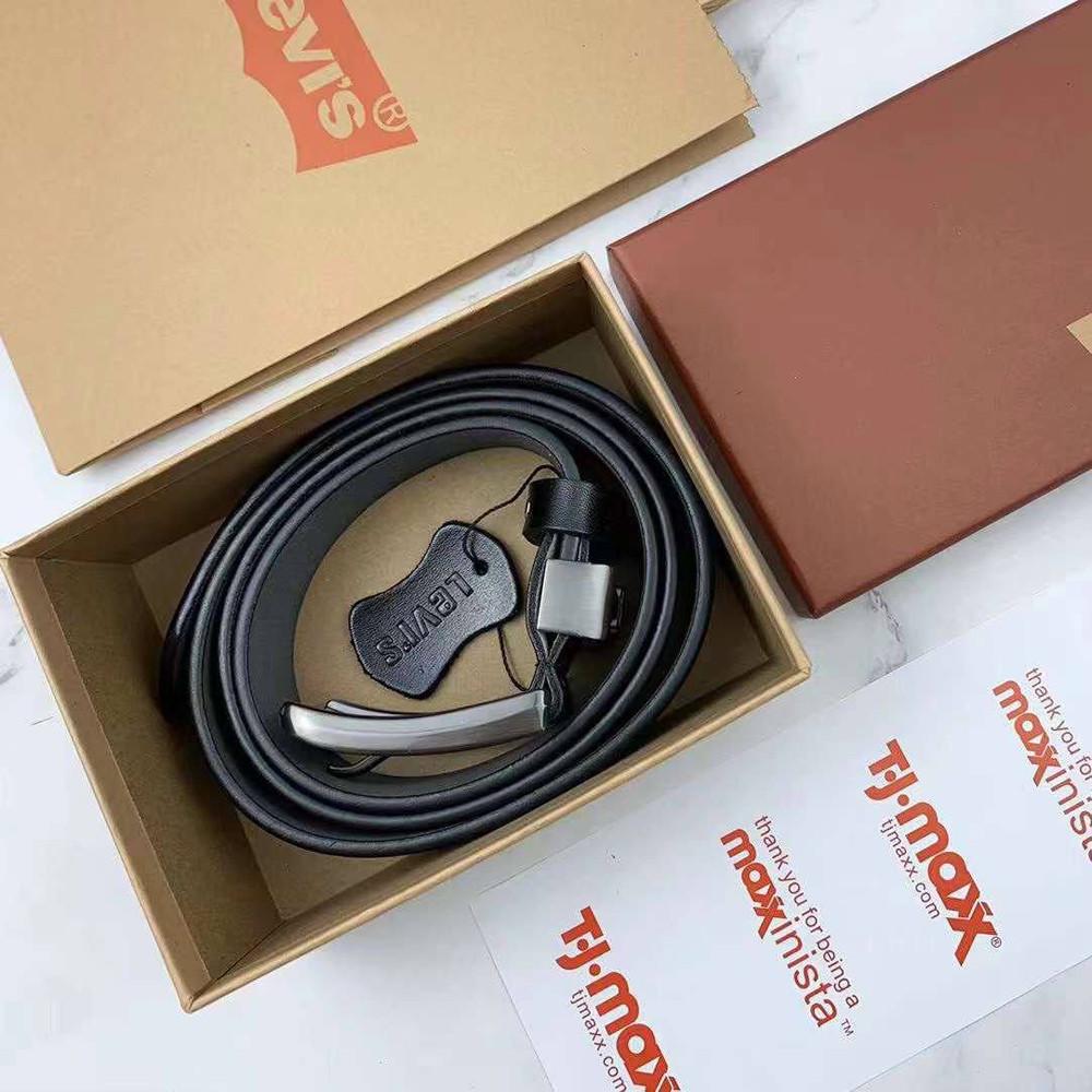 Ремінь чоловічий брендовий в подарунковій упаковці Коричневий (515 PTR)