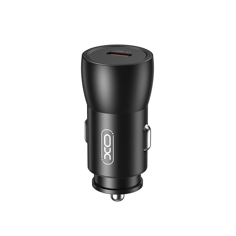 Зарядное устройство автомобильное XO CC57 PD25W Smart Metal Single C Port Черный (XO-CC57)