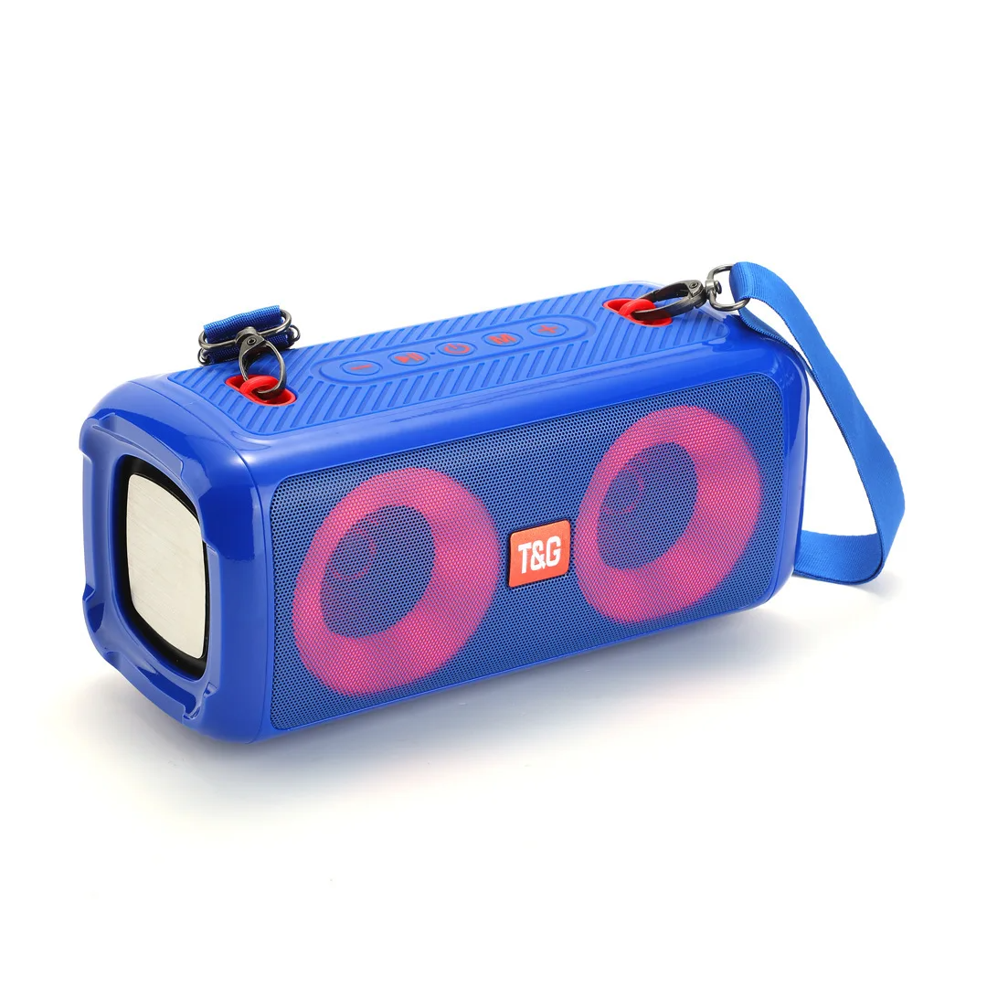 Портативная колонка Bluetooth TG641 с ремешком Blue (13827364)