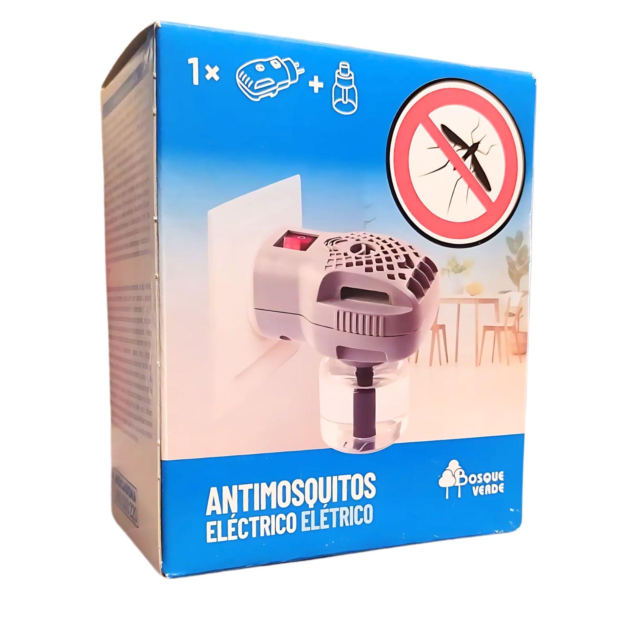 Электрофумигатор Antimosquitos Bosque Verde и жидкость от комаров 45 мл