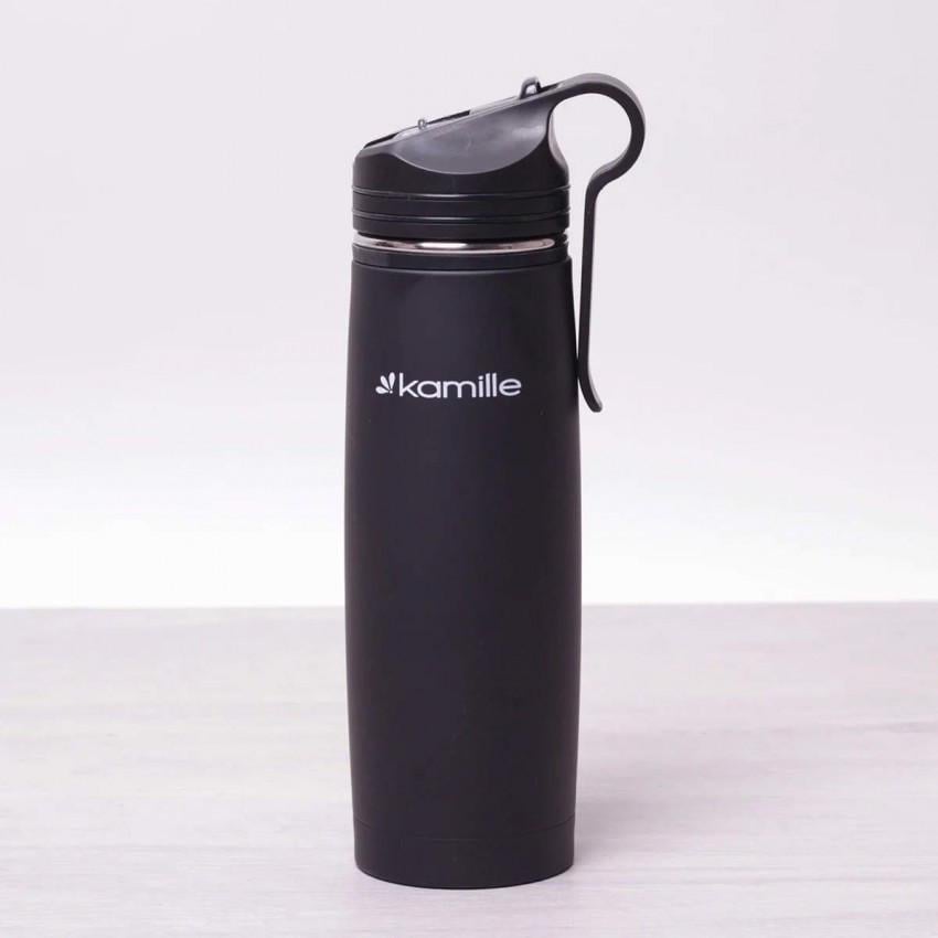 Термос Kamille КМ-2058 из нержавеющей стали 500 мл Черный (1104494544)