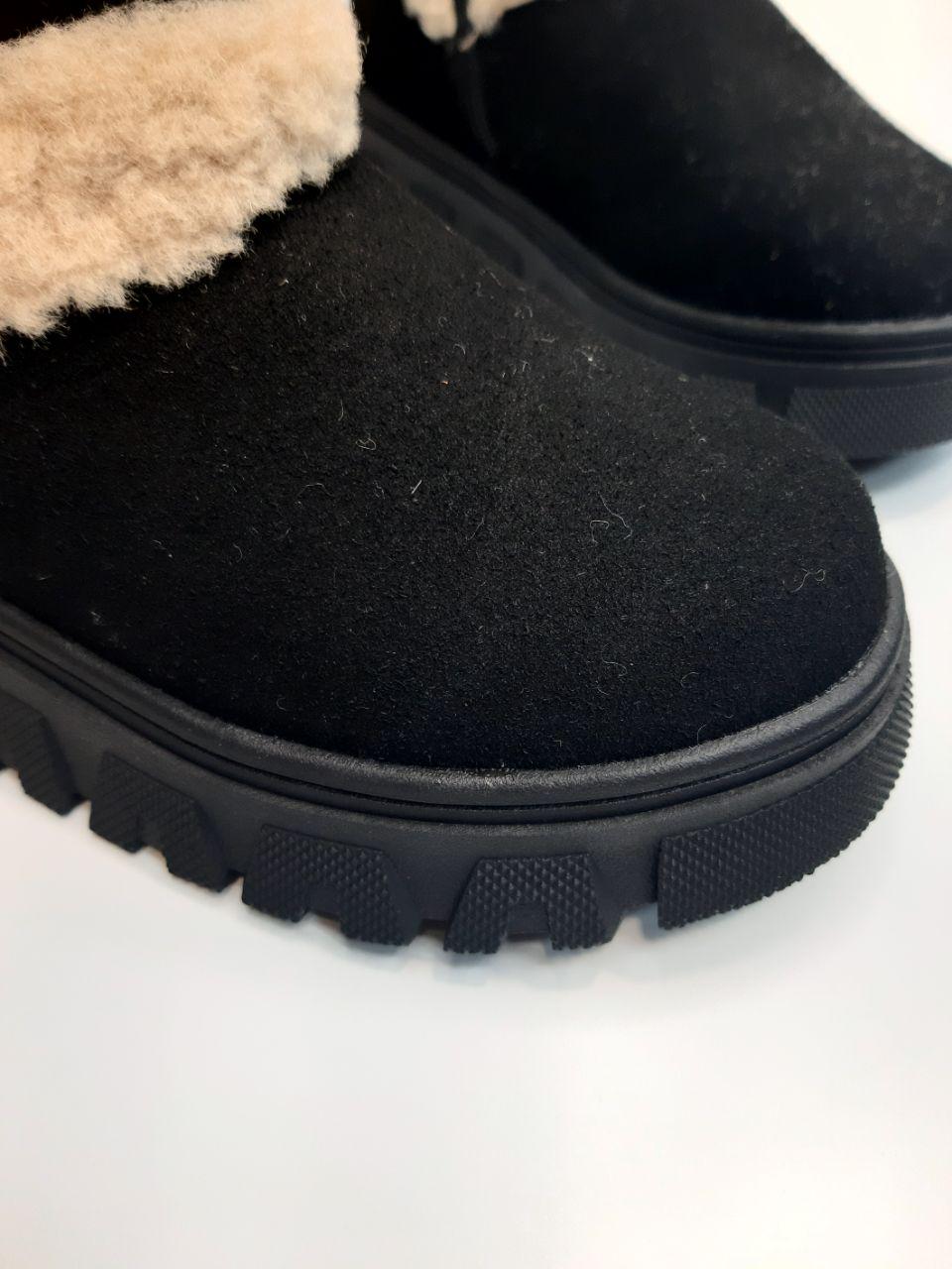 Ботинки детские зимние Bashili для девочки р. 35 22,5 см Черный (9515-2 black) - фото 5 Ботинки детские зимние Bashili для девочки р. 35 22,5 см Черный (9515-2 black) - фото 5