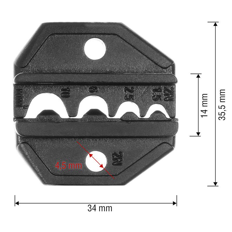Матрица для кримпера Pro'sKit CP-236DN - фото 2