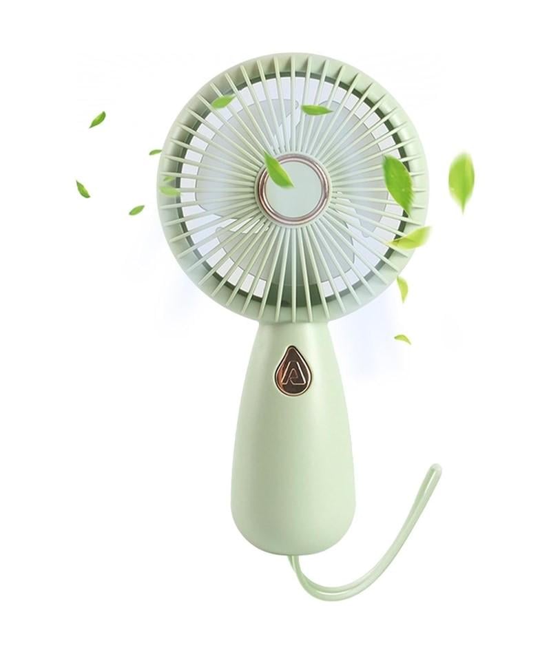 Вентилятор ручной Mini Fan ZB103 Салатовый аккумуляторный (835a3819) - фото 2