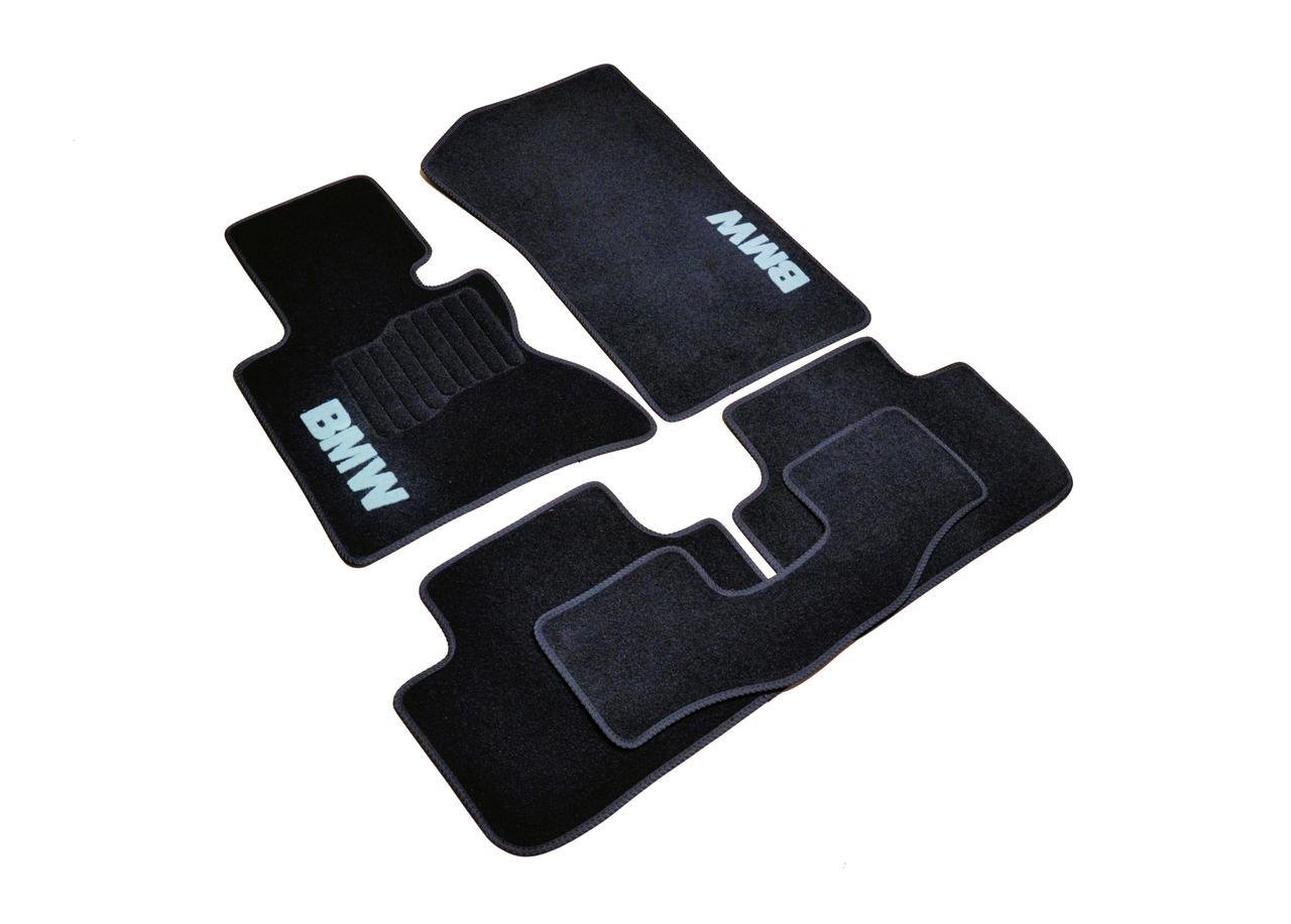 Коврики в салон AVTM ворсовые BMW X3 Е83 2003-2010 АКПП 5 шт. Черный (BLCCR1054)