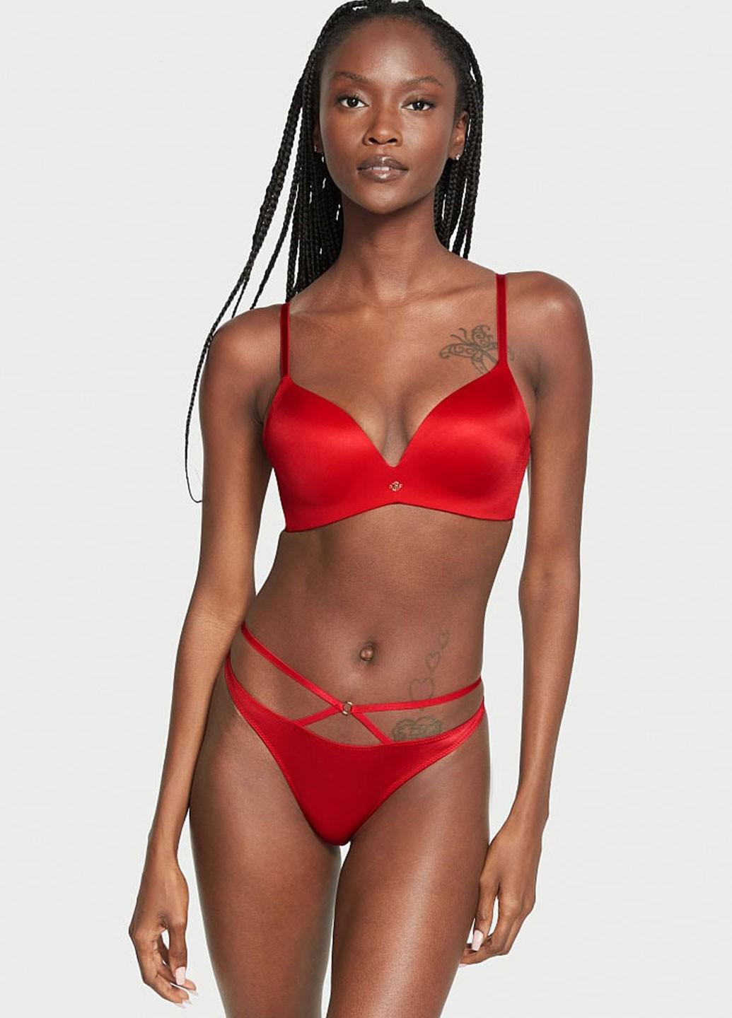 Трусики Victoria's Secret M Красный (7040000335656QD4M)