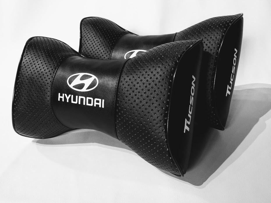 Подушка на подголовник авто Hyundai 2 шт. (00641)