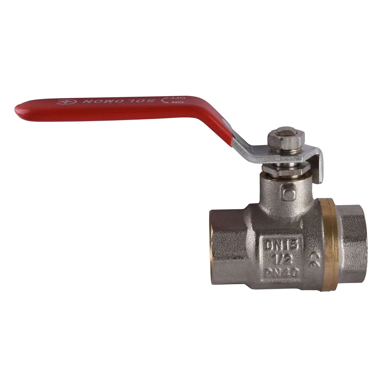 Кран шаровой прямой Solomon 1/2" ВВ КР PN40 B1001 (1200000317) - фото 2 Кран шаровой прямой Solomon 1/2" ВВ КР PN40 B1001 (1200000317) - фото 2