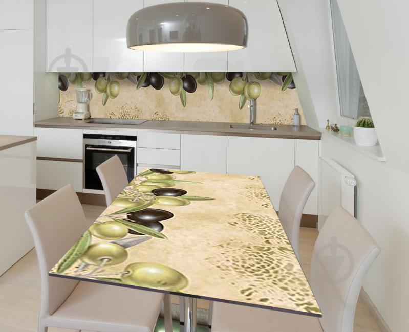 Наклейка вінілова 3Д на стіл Zatarga «Оливковий вінок» 600х1200 мм (Z184191st) Наклейка вінілова 3Д на стіл Zatarga «Оливковий вінок» 600х1200 мм (Z184191st)