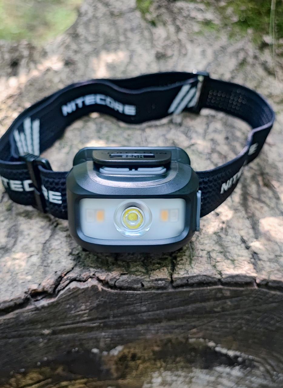 Фонарь налобный Nitecore NU35 3xAAA/USB Type-C с универсальным питанием (010213)