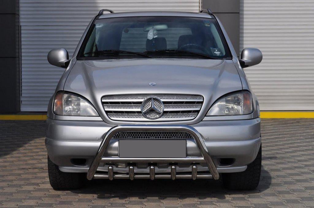 Кенгурятник CAN для Mercedes ML W163 нержавеющая сталь Хром