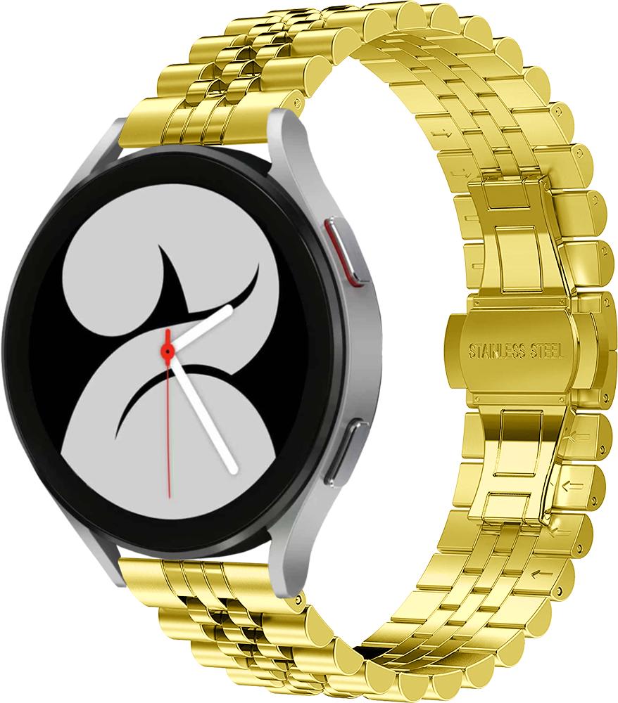 Браслет металлический Stech для Galaxy Watch 4 40 мм Gold (26905-2A)