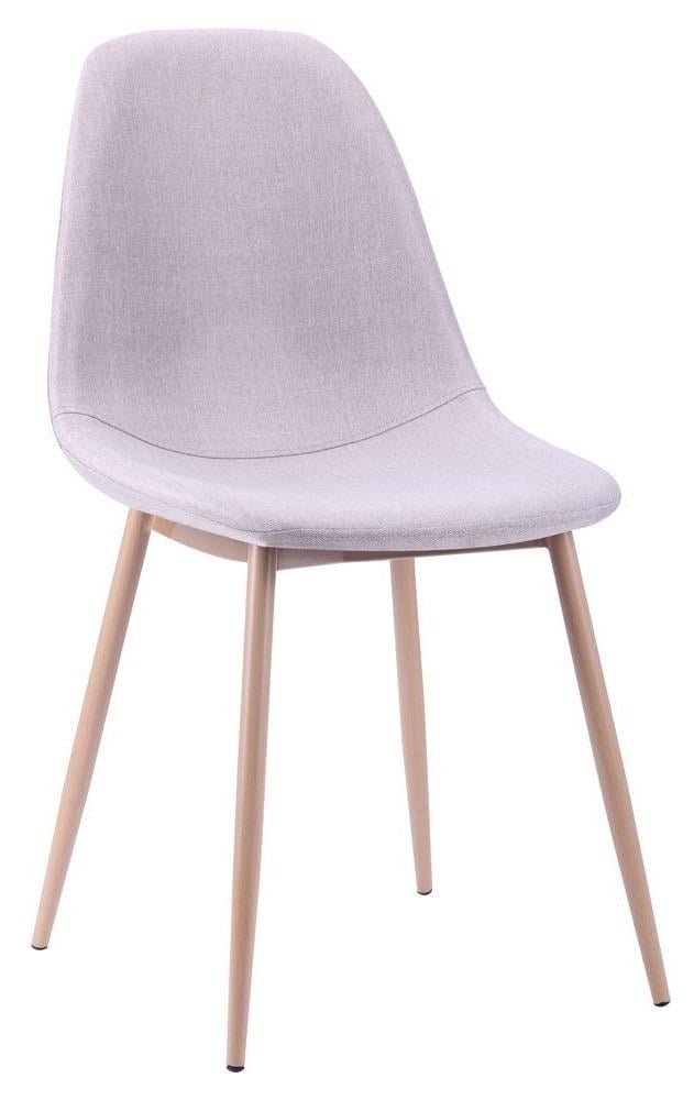 Стілець AMF Лучія DC-350 База метал Бук/Світло-сірий