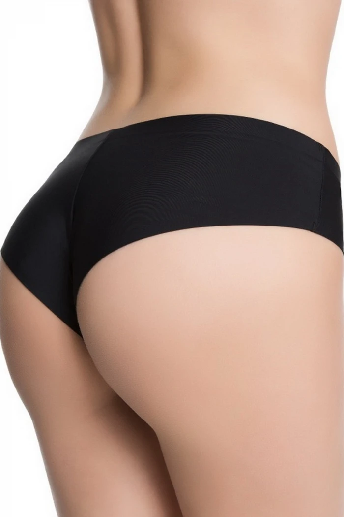 Труси жіночі безшовні Julimex BRASIL з низькою посадкою S Чорний (24640483)