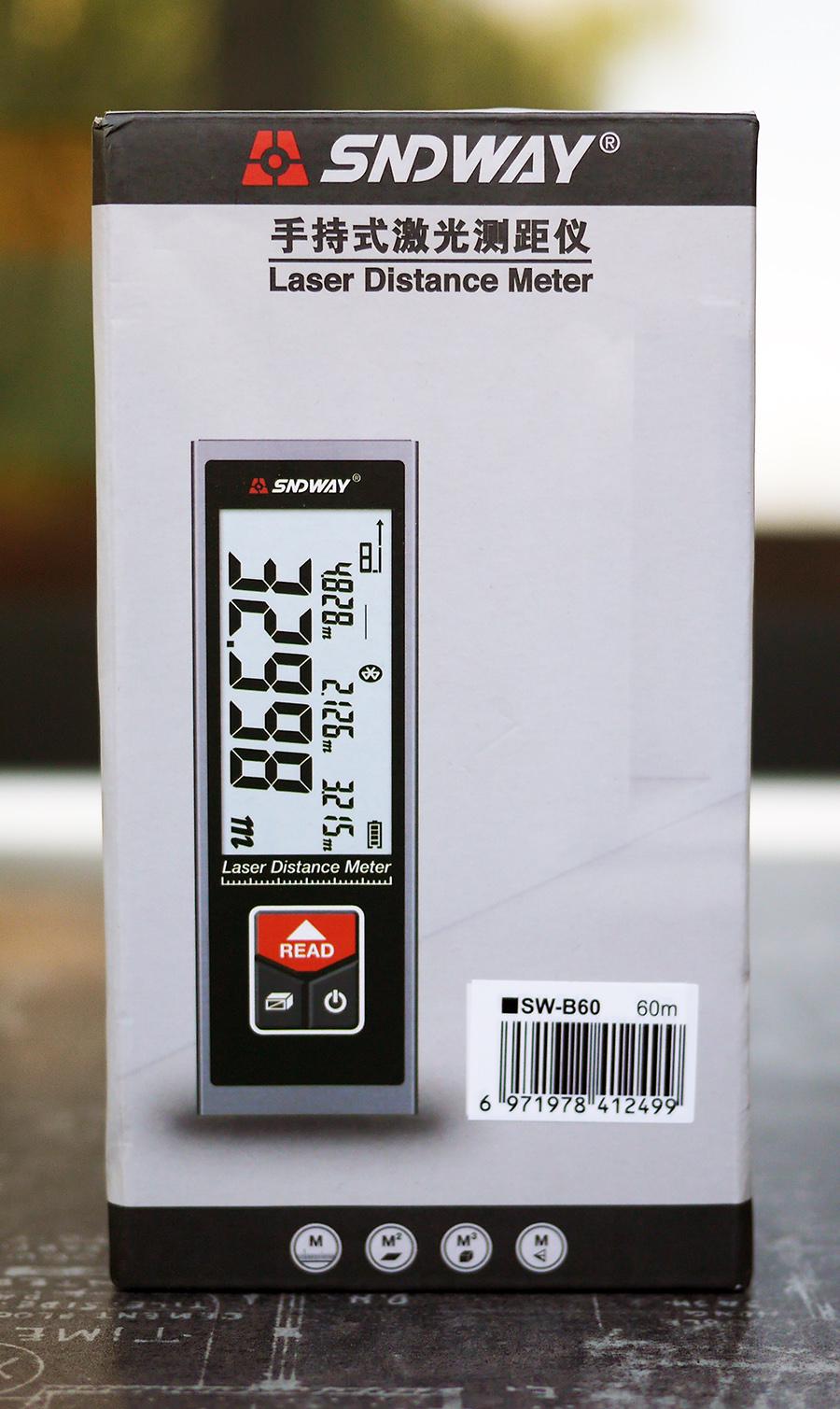 Далекомір лазерний Sndway 60 м (SW-B60) - фото 4