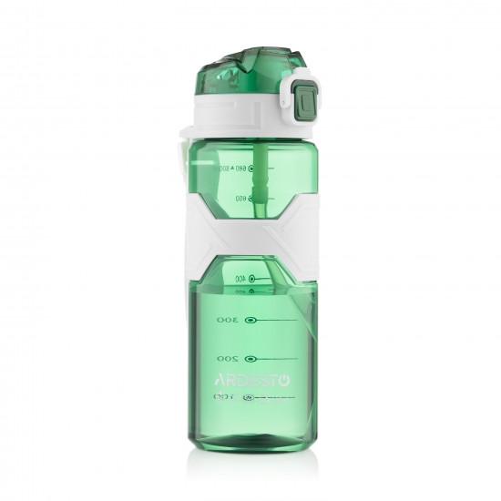 Бутылка для воды Ardesto AR2280EG Fitness пластик 800 мл (2594336640) Бутылка для воды Ardesto AR2280EG Fitness пластик 800 мл (2594336640)
