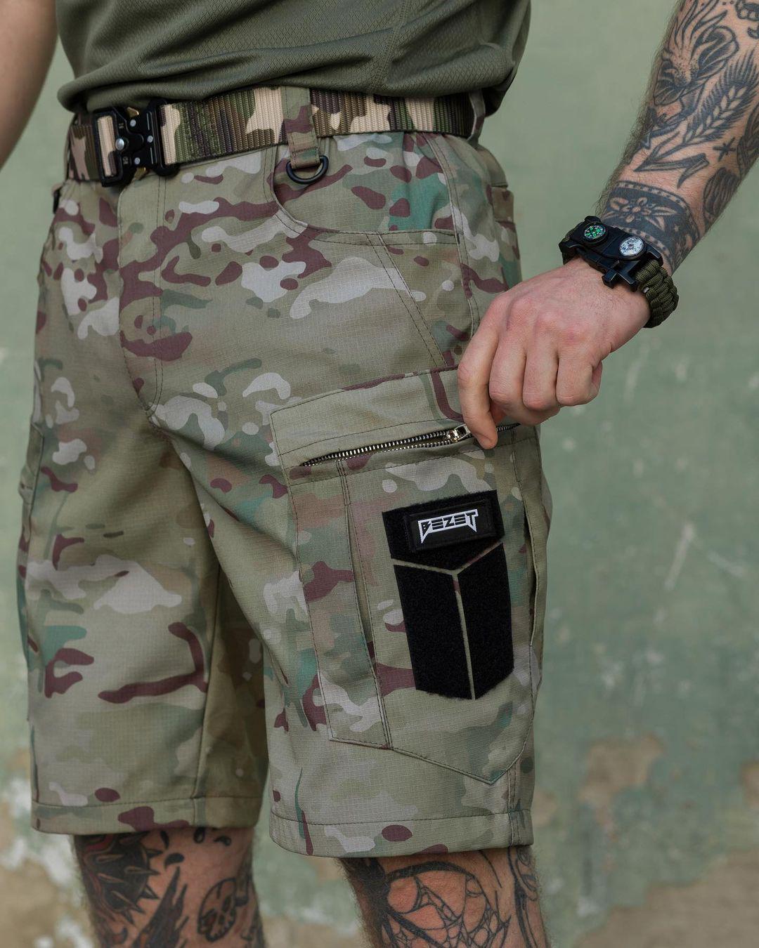 Шорты карго Bezet Эшелон XXL Камуфляж (7790)