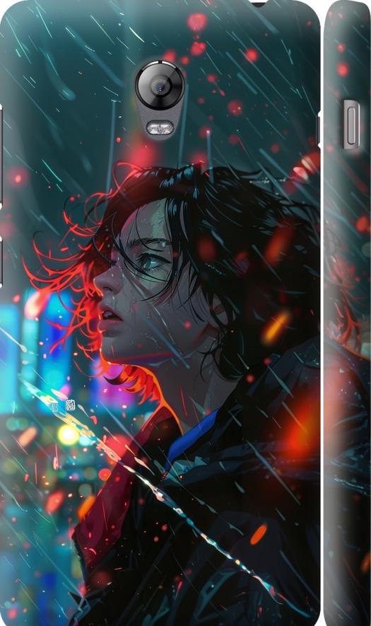 Чехол на Lenovo Vibe P1 Ночные огни (6096m-152-42517)