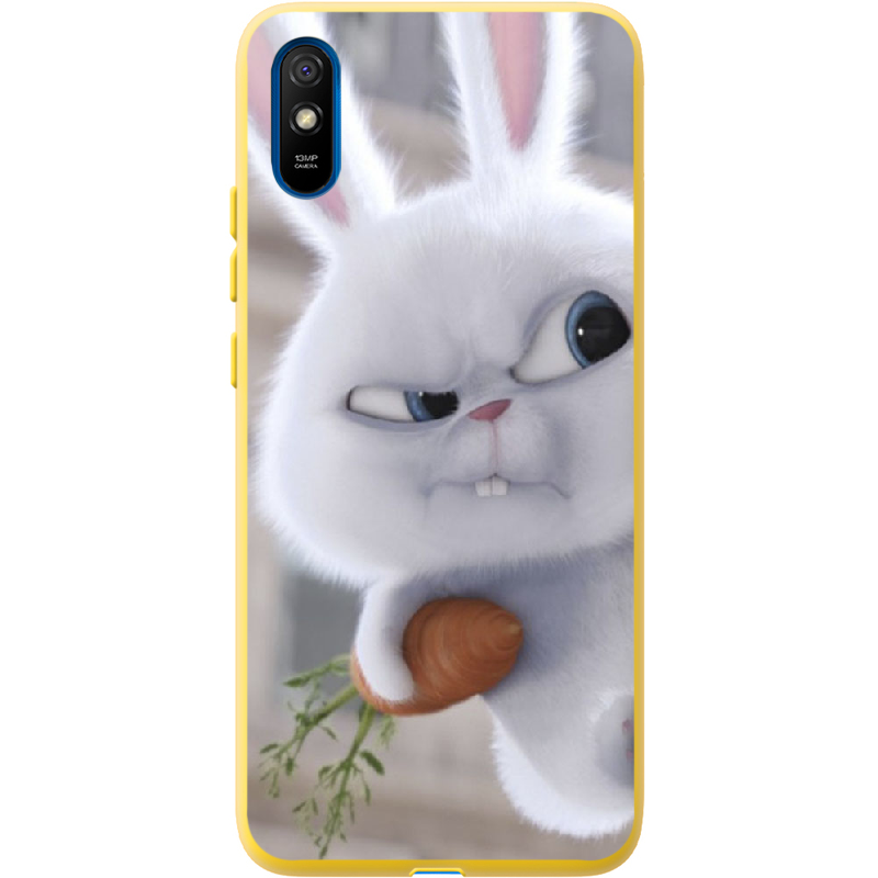 Чохол BoxFace Xiaomi Redmi 9A Rabbit Snowball Жовтий силікон (40304-up1116-41061)
