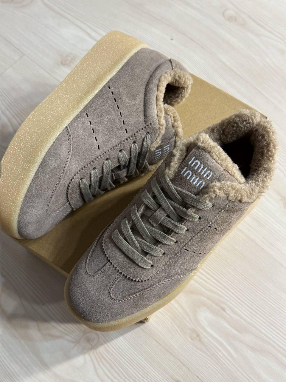 Кеди жіночі Hengji 633-5 утеплені замшеві на хутрі р. 38 Бежевий (5388) - фото 9 Кеди жіночі Hengji 633-5 утеплені замшеві на хутрі р. 38 Бежевий (5388) - фото 9