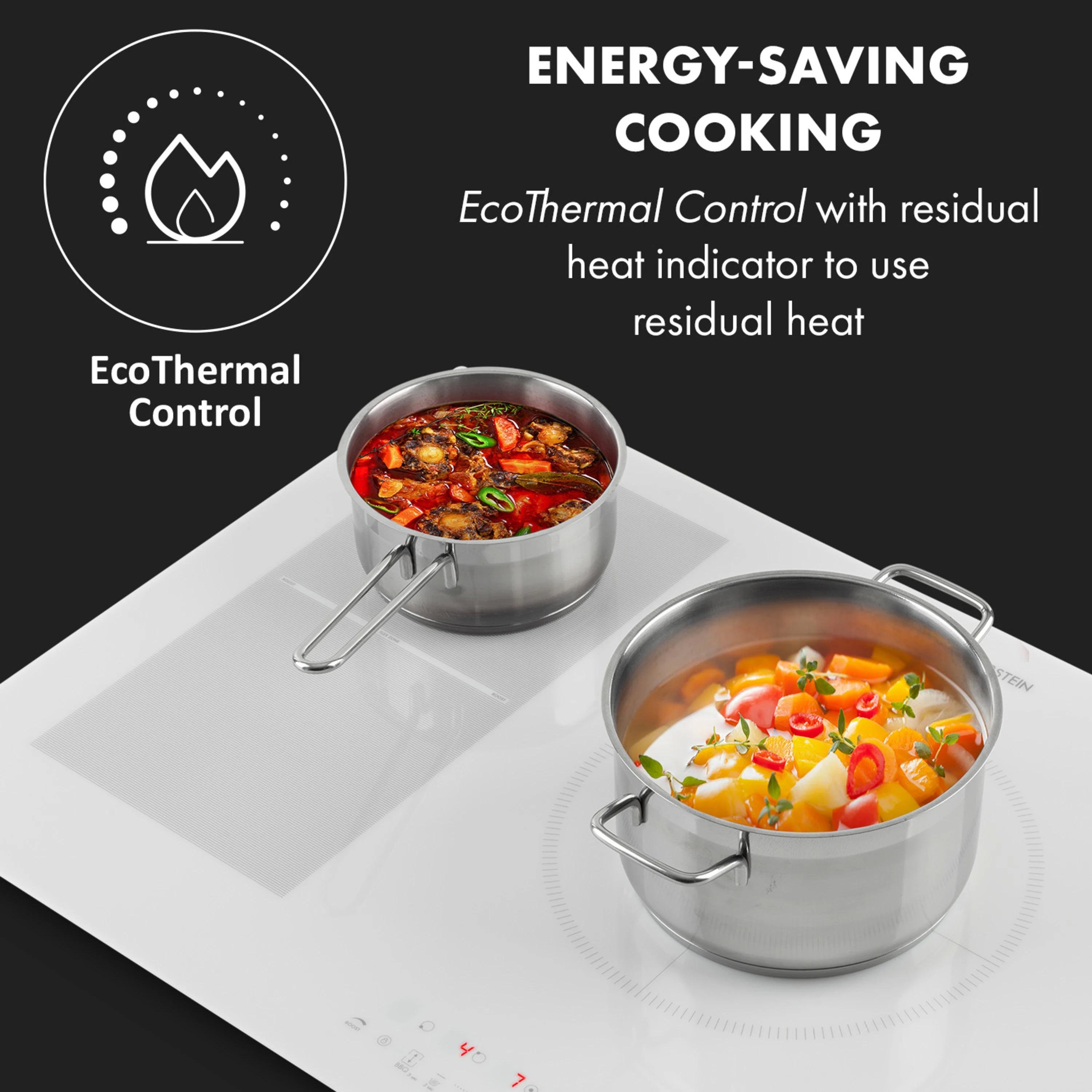 Варочная поверхность индукционная KLARSTEIN Delicatessa 90 Hybrid гибридная 7400 Вт (10035200) - фото 8 Варочная поверхность индукционная KLARSTEIN Delicatessa 90 Hybrid гибридная 7400 Вт (10035200) - фото 8