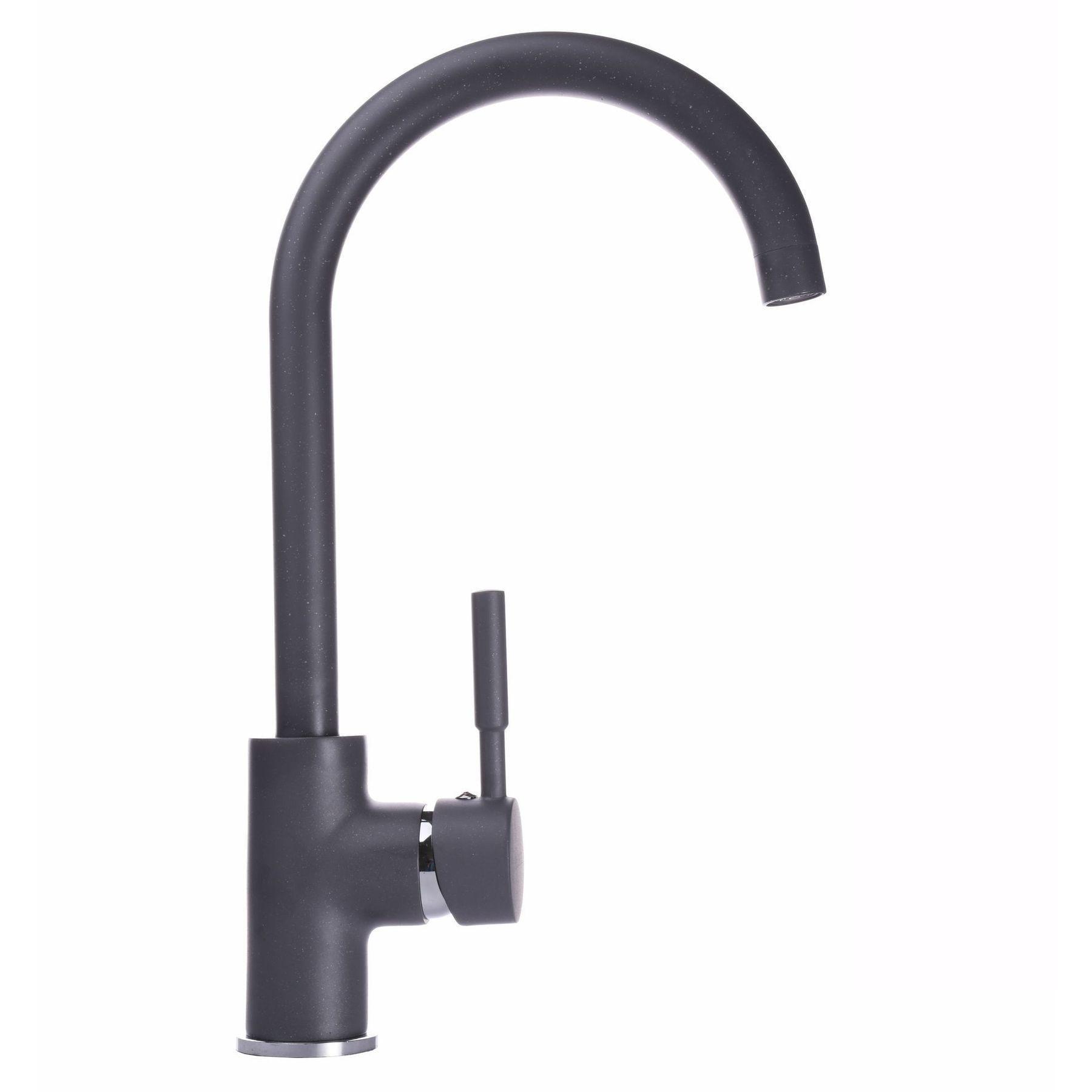 Смеситель для кухни Globus Lux LAZER GLLR-0203S-3 Titanium Смеситель для кухни Globus Lux LAZER GLLR-0203S-3 Titanium