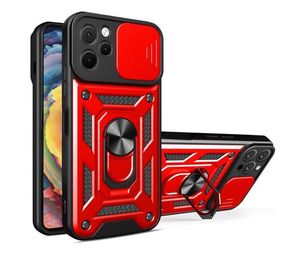 Чехол накладка Ricco Camera Sliding для Huawei nova Y61 Красный