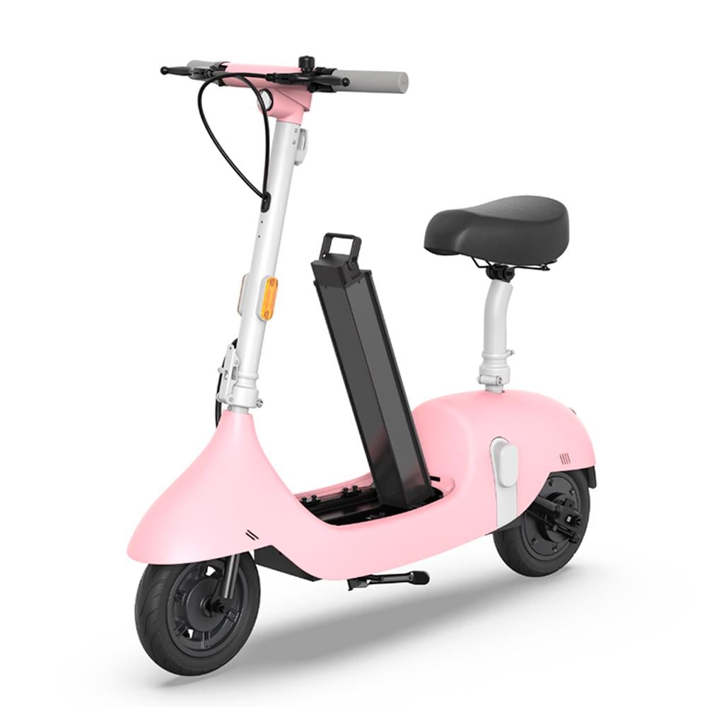 Электросамокат с сиденьем OKAI Ceetle PRO EA10C 10" 350 W 25Km/h 10.4Ah NFC 29 кг Pink (34603089)