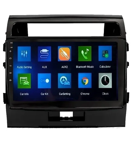 Штатна автомагнітола Sound Box для Toyota Land Cruiser 200 2007-2015 10" Android 10.1