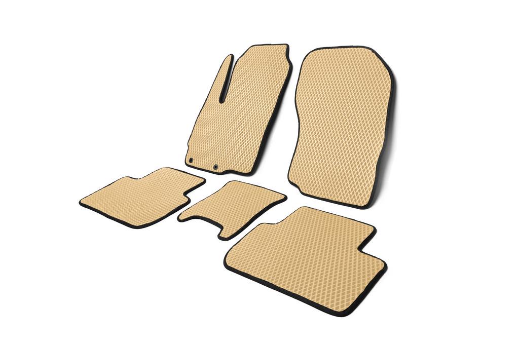 Коврики автомобильные Digital Designs для Mitsubishi Outlander 2012-2021 г EVA Бежевый (122354)