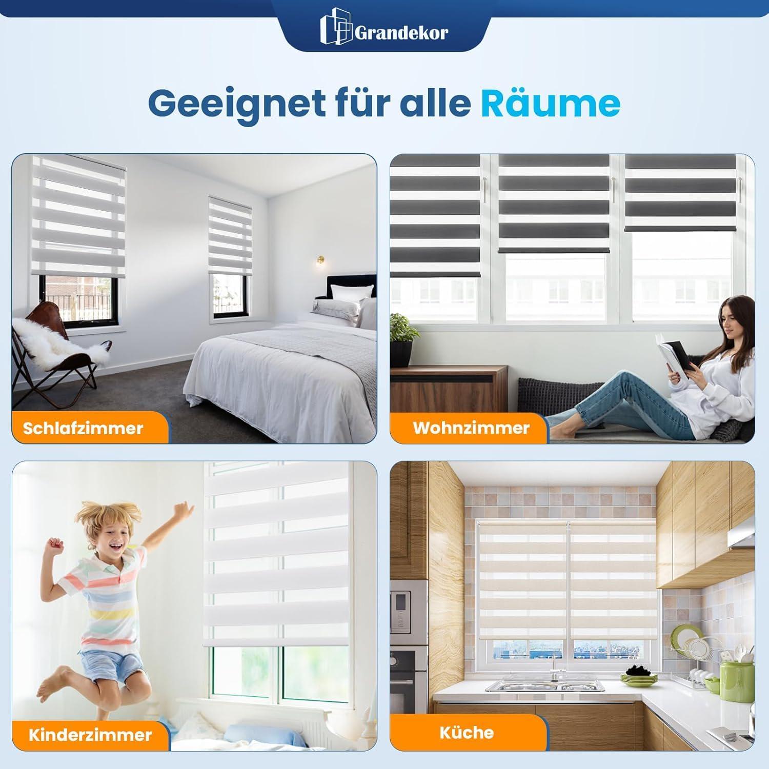 Ролета день-ночь Bigimot 120x170 см Персик (GY01-03-120) - фото 5 Ролета день-ночь Bigimot 120x170 см Персик (GY01-03-120) - фото 5