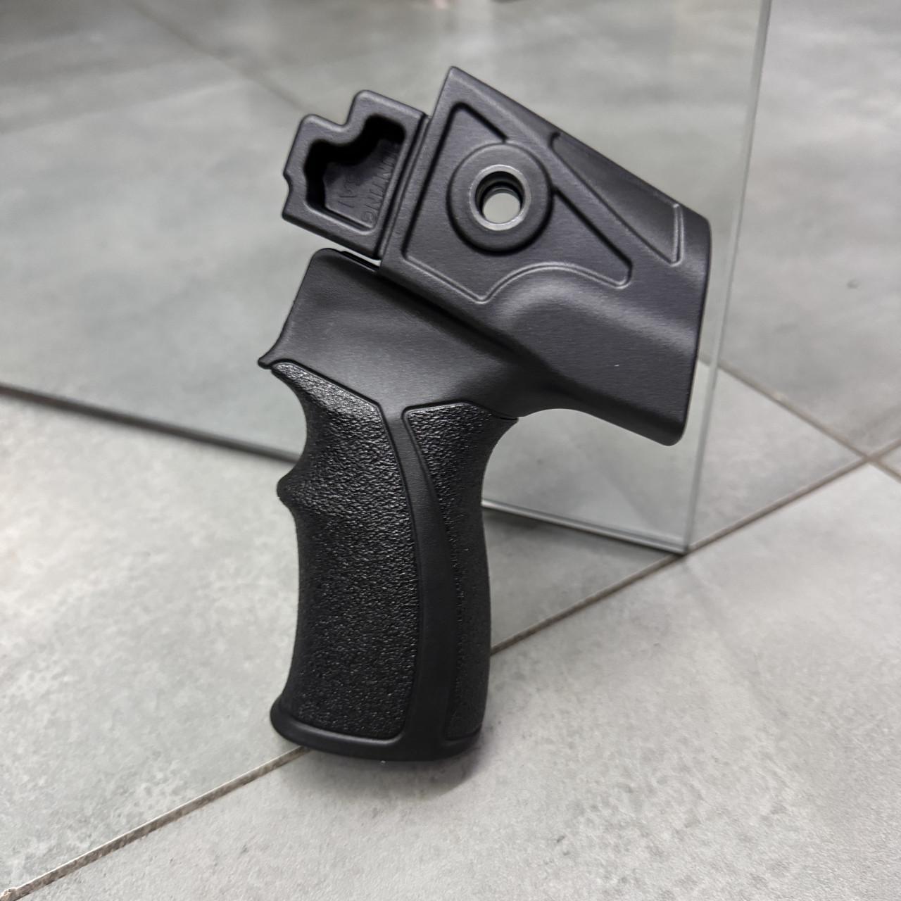 Рукоятка пистолетная DLG Tactical DLG-089 для Saiga 12 с отсеком и гнездами для ремня Черный (245546) - фото 5 Рукоятка пистолетная DLG Tactical DLG-089 для Saiga 12 с отсеком и гнездами для ремня Черный (245546) - фото 5