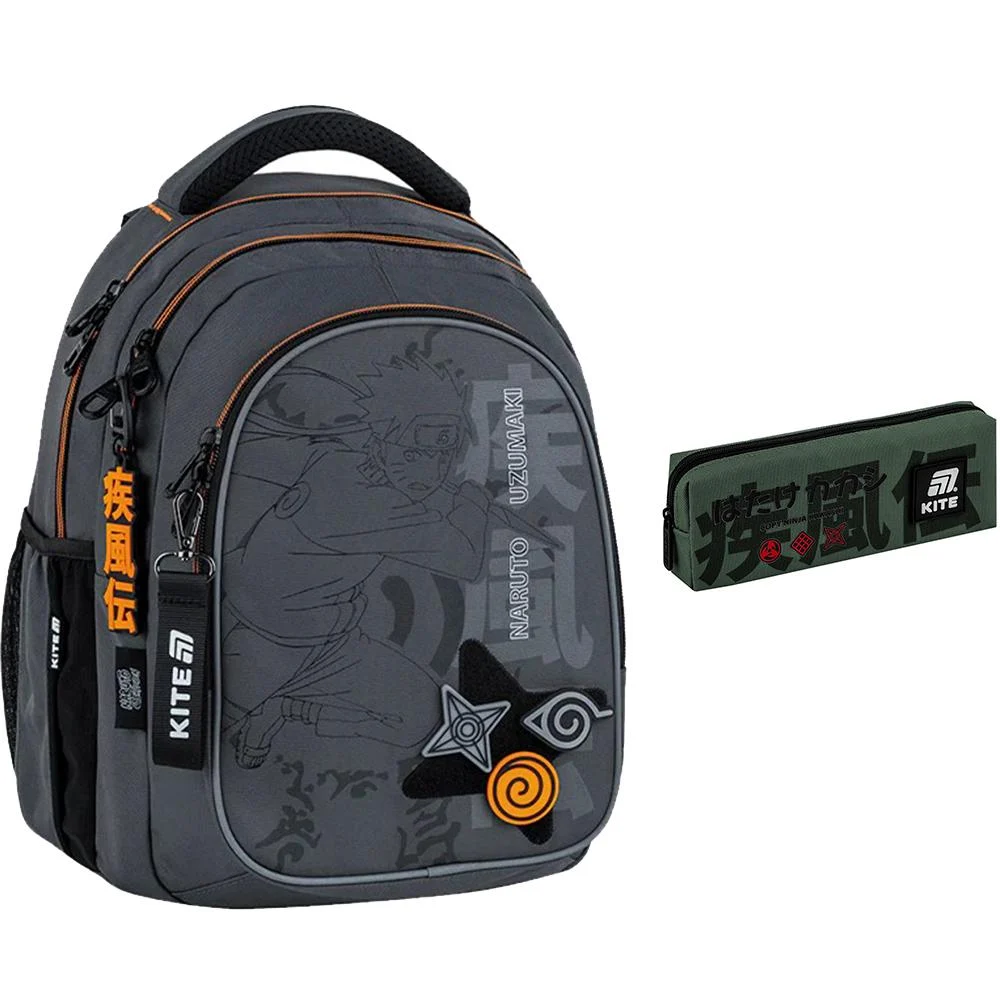 Школьный рюкзак KITE Education teens Naruto Shippuden 20,5 л (NR25-8001M)
