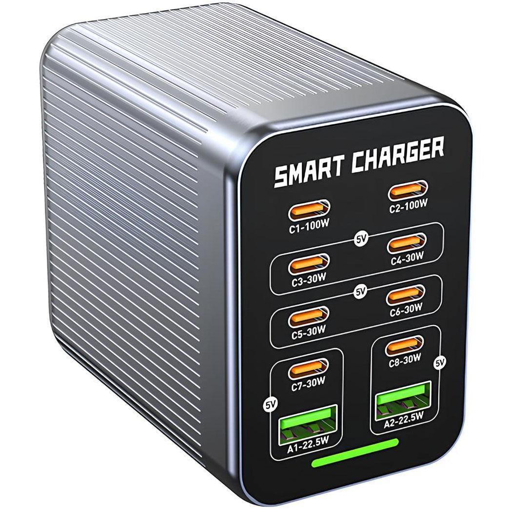 Зарядное устройство для телефона Addap MCS-G PD100W/QC22,5W 200W GaN