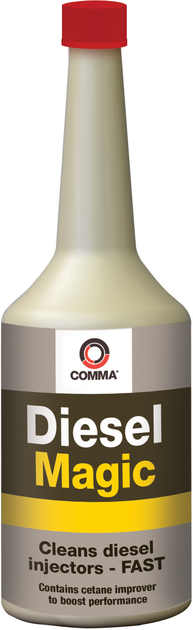 Присадка для дизельного топлива COMMA Diesel Magic для повышения эффективности работы двигателя 400 мл (DIM400M) - фото 2 Присадка для дизельного топлива COMMA Diesel Magic для повышения эффективности работы двигателя 400 мл (DIM400M) - фото 2