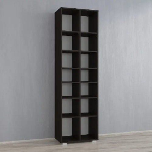 Стелаж для документів на 14 комірок Венге темний (Р120в)